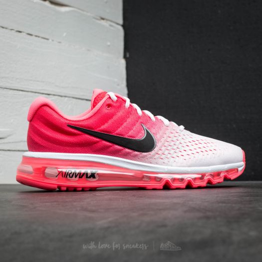 air max 2017 white and red