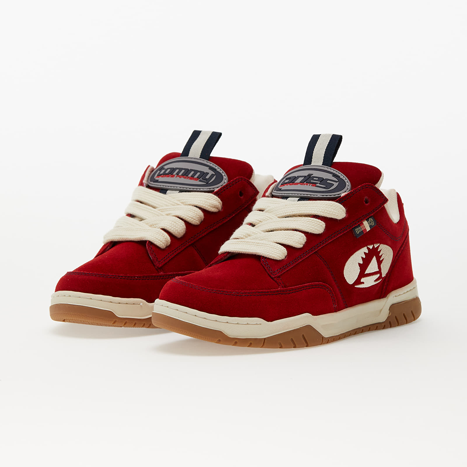Herresko Tommy Jeans x Aries Skater Aurora Red