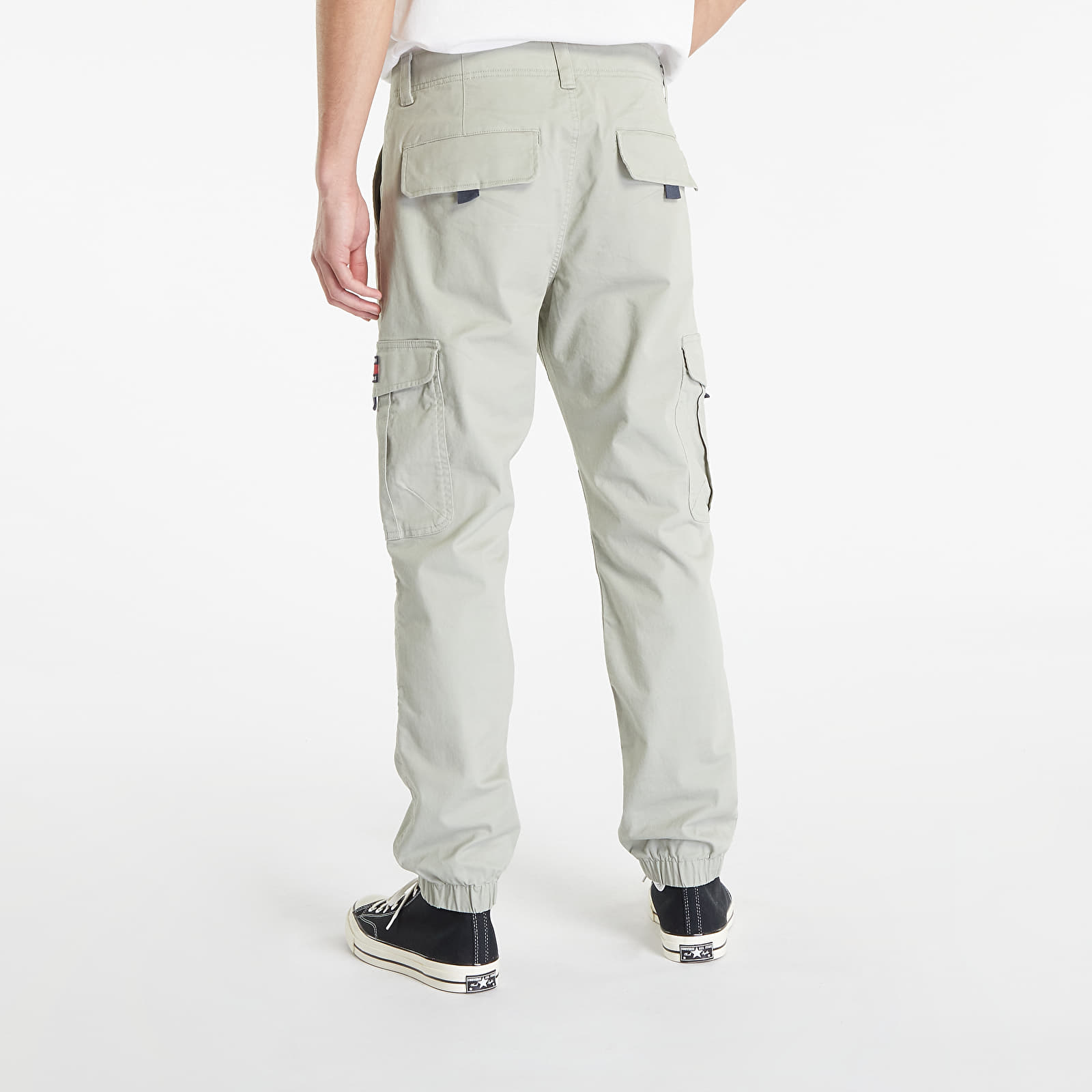Farmerek és nadrágok Tommy Jeans Ethan Washed Cargo Pants Faded Willow
