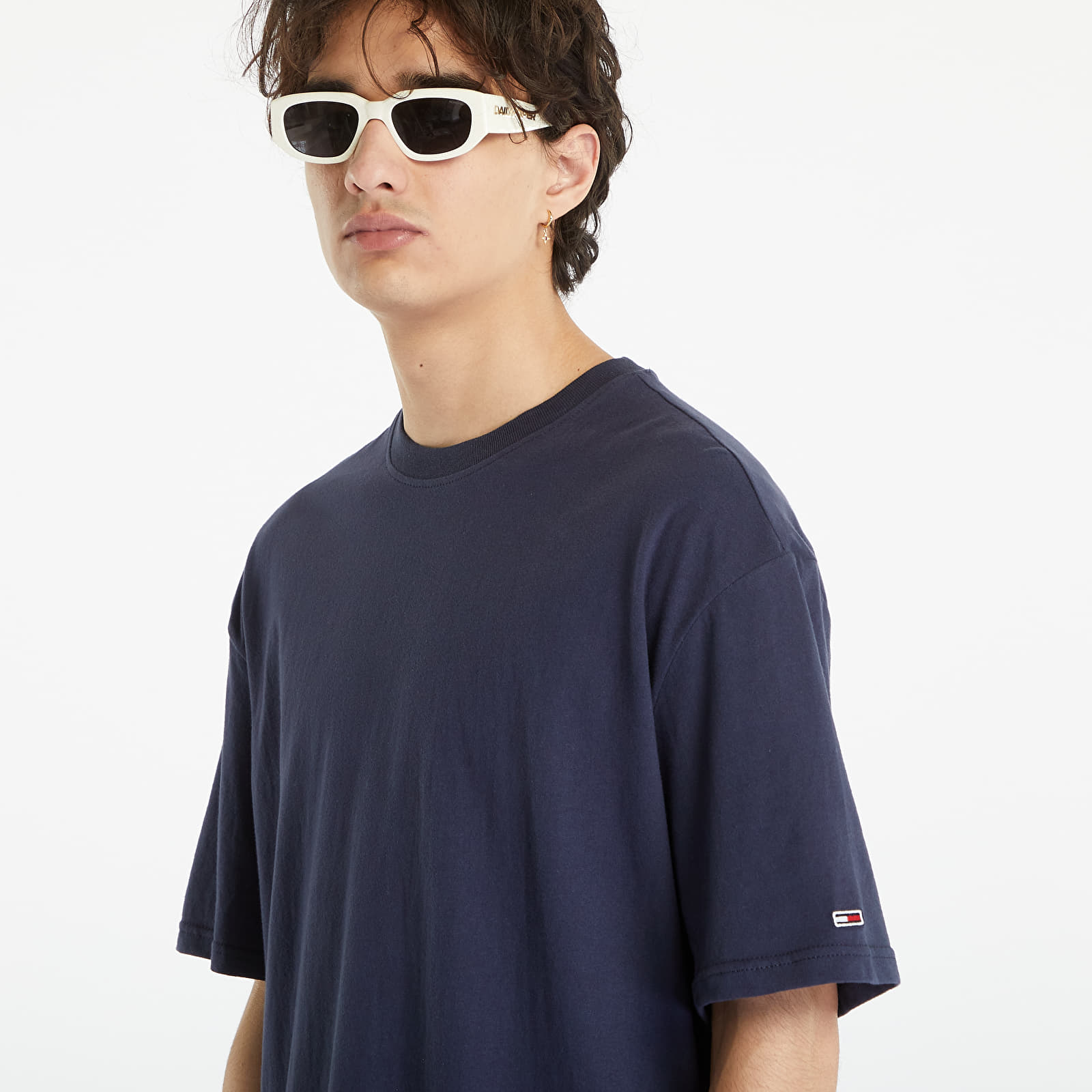 Camisetas Tommy Jeans Skate Archive Short Sleeve T-Shirt Twilight Navy