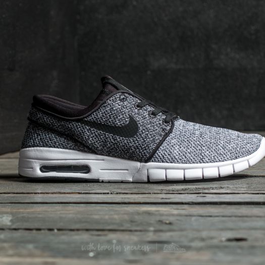 Nike sb stefan janoski max white black dark grey store