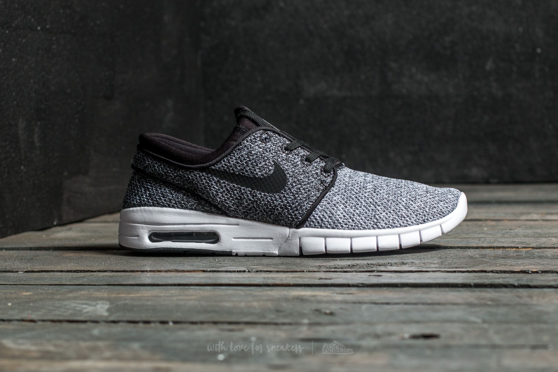 Nike janoski black grey clearance