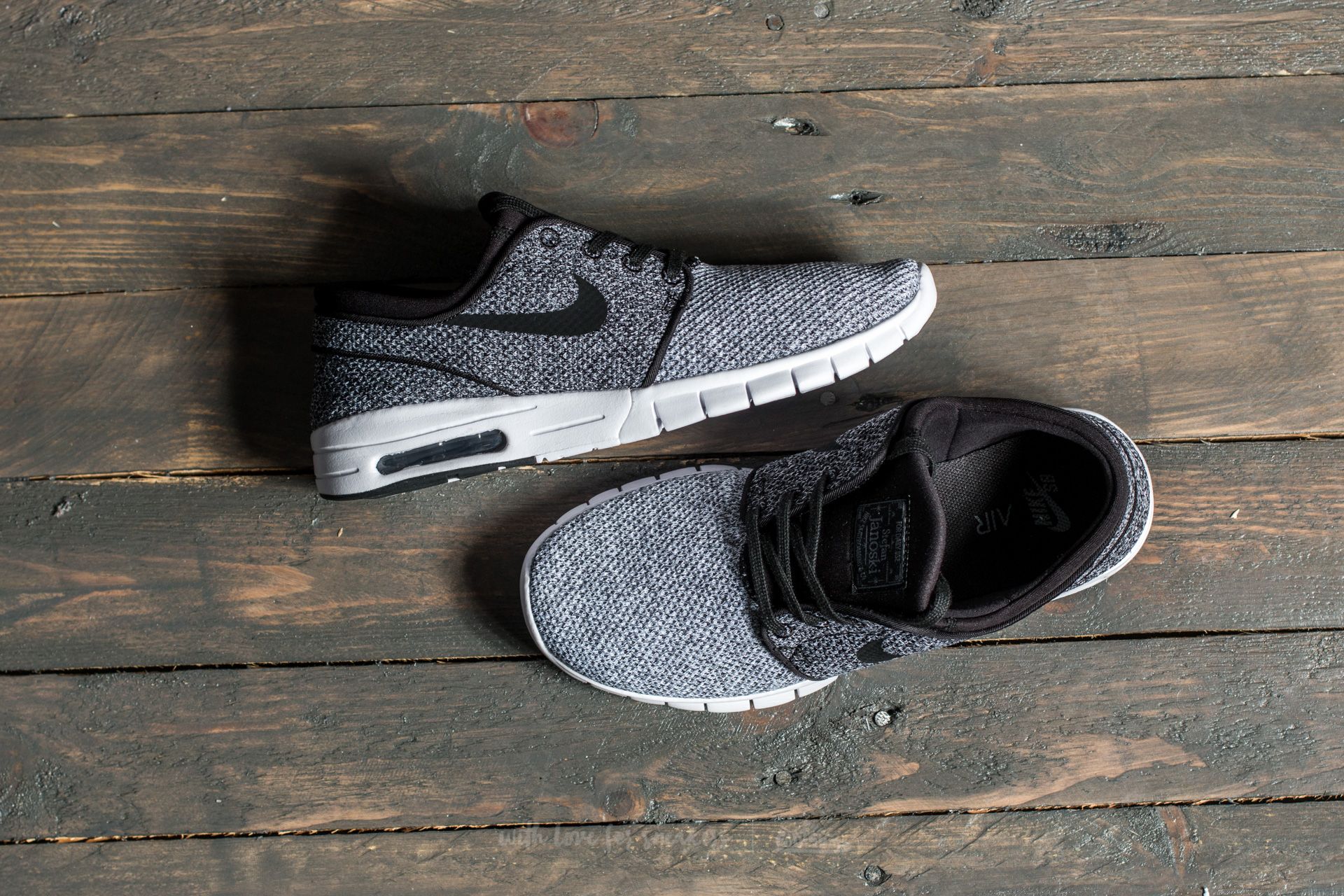 Herren Sneaker und Schuhe Nike Stefan Janoski Max White/ Black-Dark Grey |  Footshop