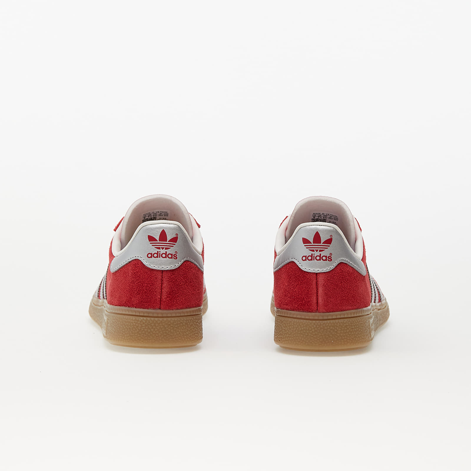 Zapatillas Hombre adidas Munchen Scarlet/ Metallic Silver/ Gum4
