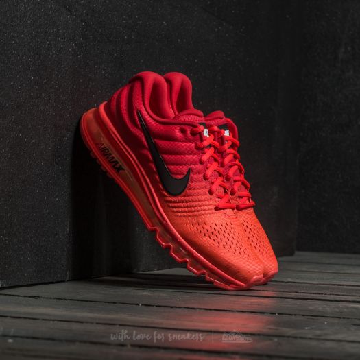 Scarpe uomo Nike Air Max 2017 Bright Crimson/ Black | Footshop