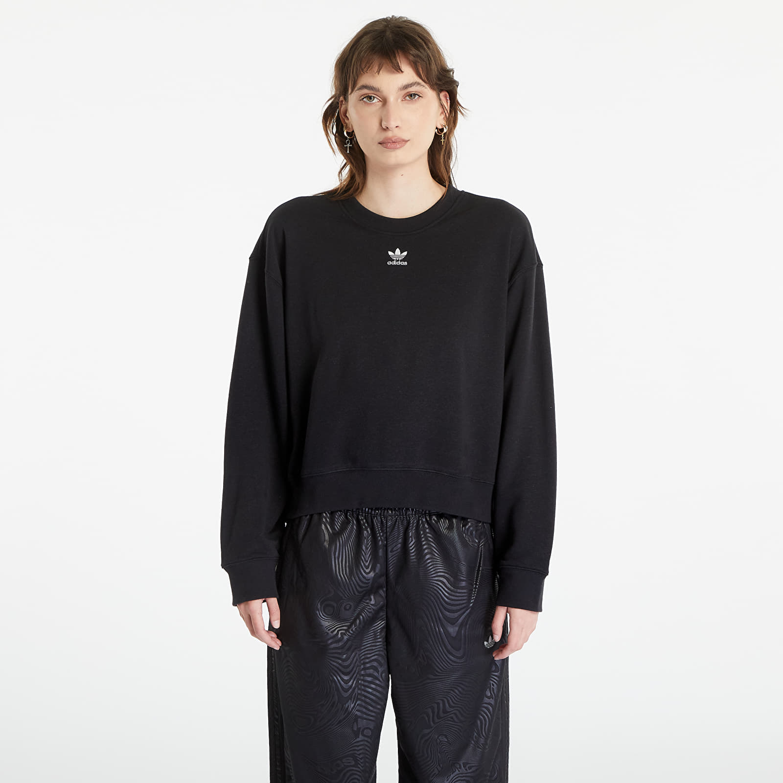 Hoodies Black adidas sweatshirts | Sweatshirt Essentials Footshop and