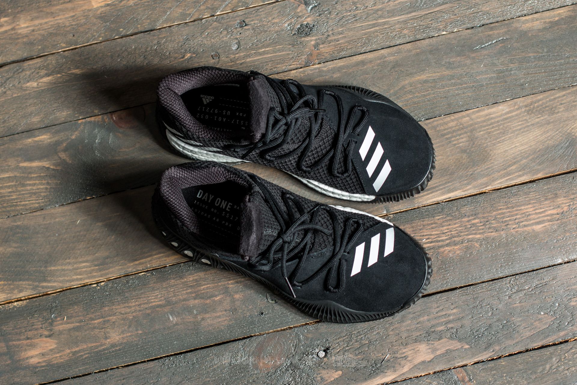 Pánske tenisky a topánky adidas Ado Crazy Explosive Black White/ White Black/ White Black