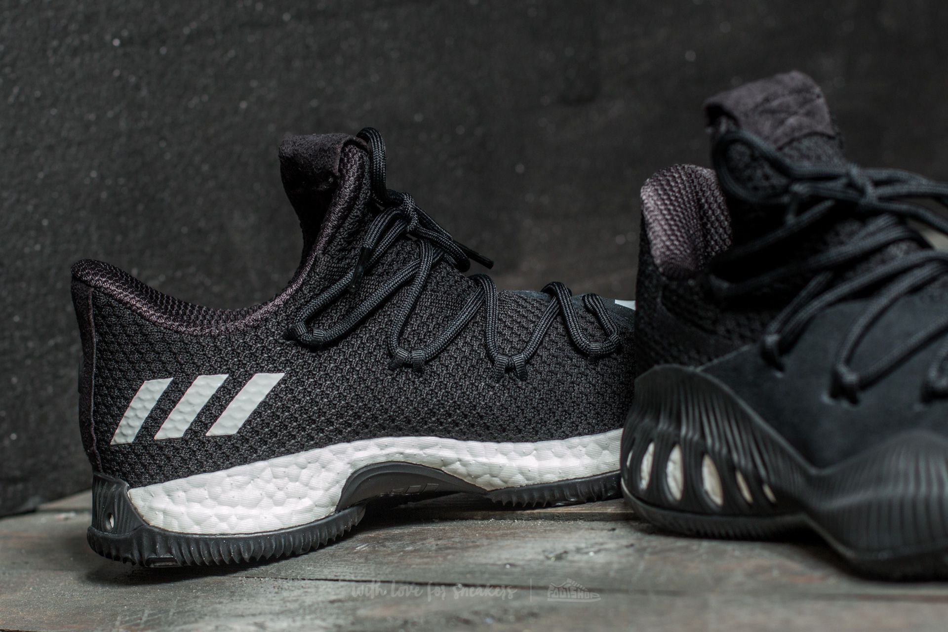 Adidas crazy explosive low day one black hotsell