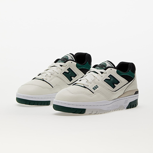 New Balance 550 ホワイト/ブラック/グリーン New Balance 550 White Green Black Men's - BB550LE1 - US