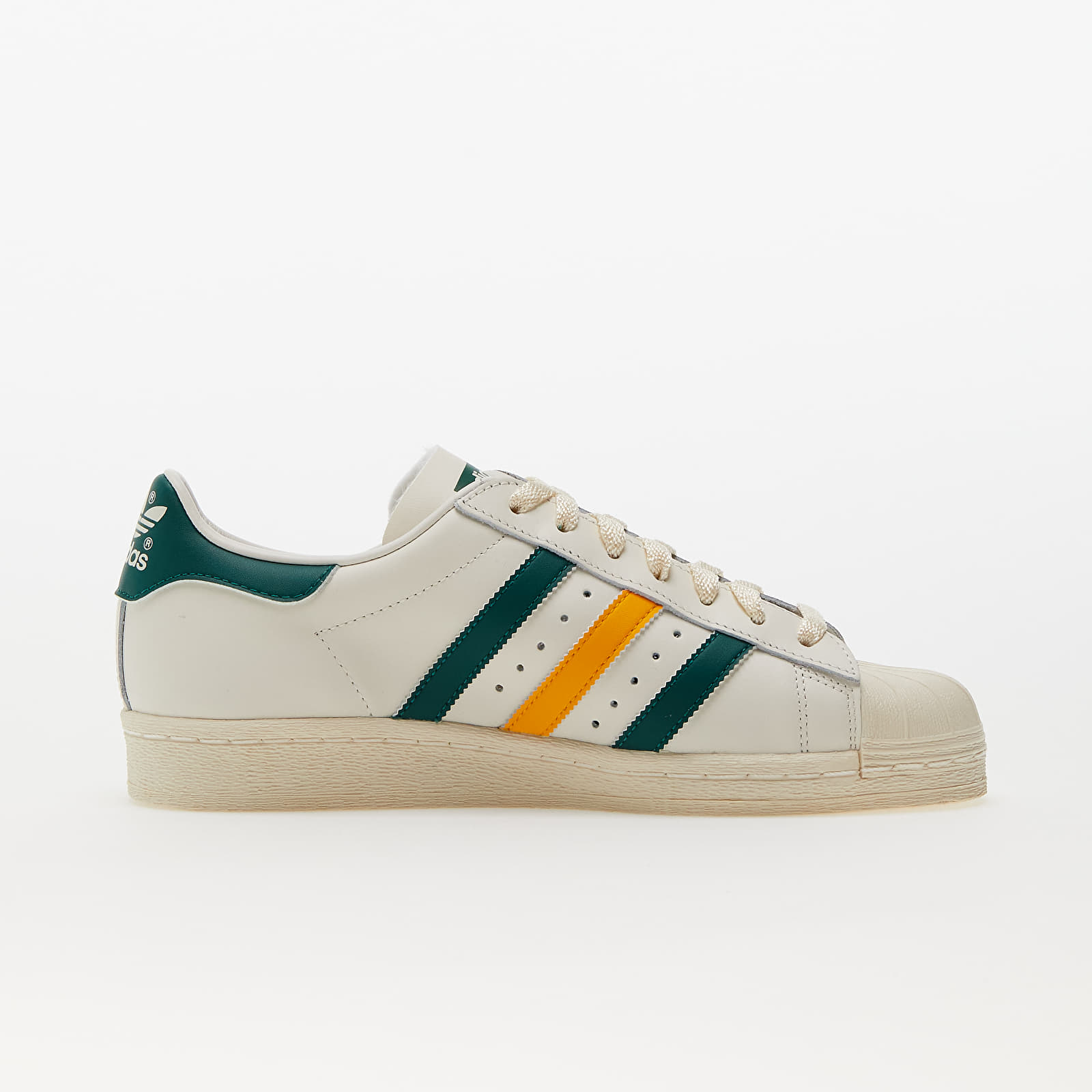 Men's shoes adidas Superstar 82 Cloud White/ Collegiate Green/ Collegiate Green