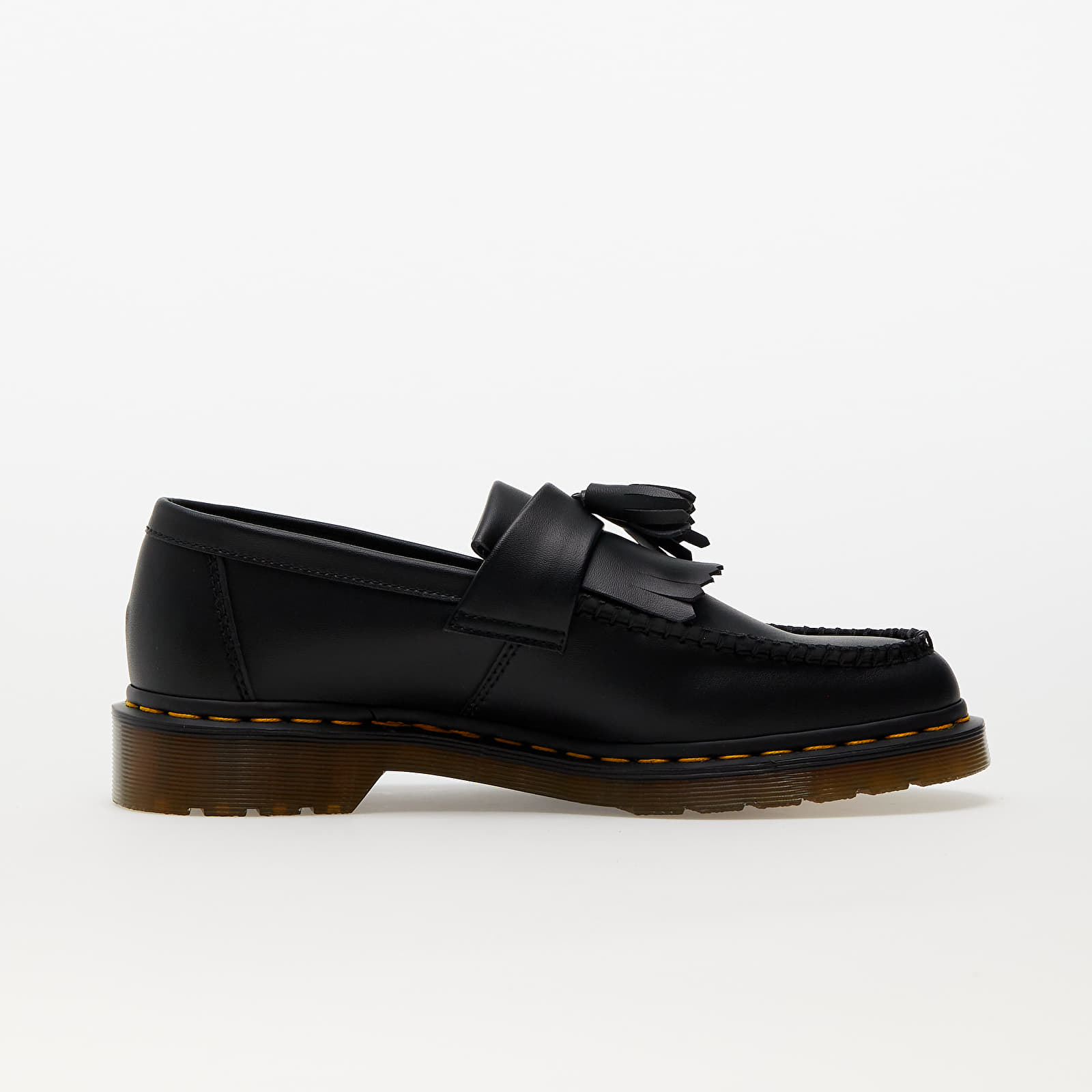 Men's shoes Dr. Martens Vegan Adrian Tassel Loafer Black Felix Rub Off