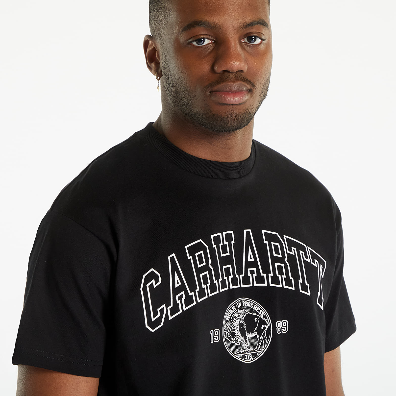 T-Shirts Carhartt WIP S/S Coin T-Shirt UNISEX Black/ White