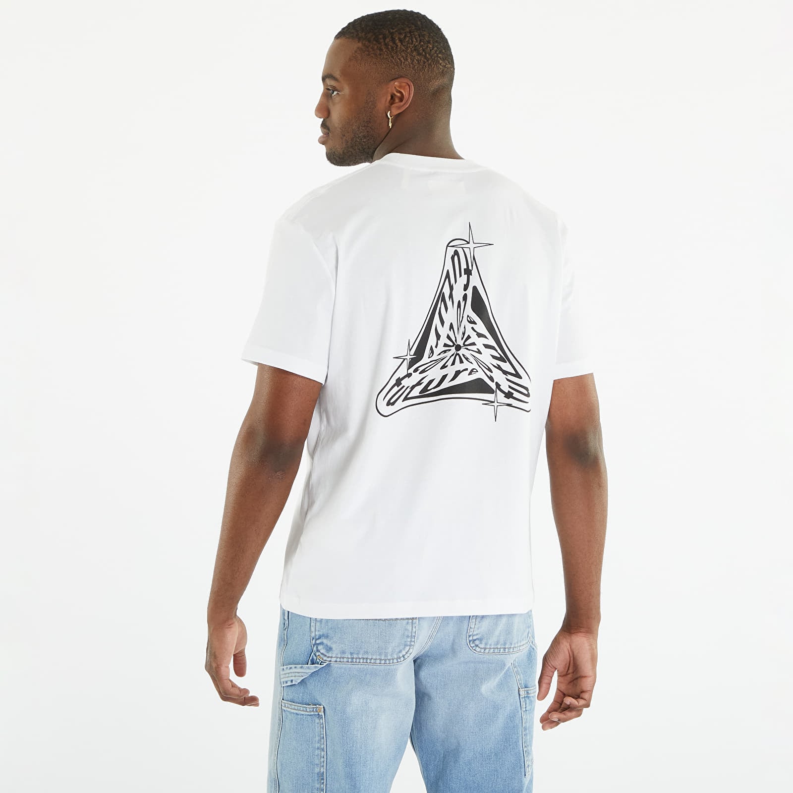 T-shirts PREACH Relaxed Triangle T GOTS White