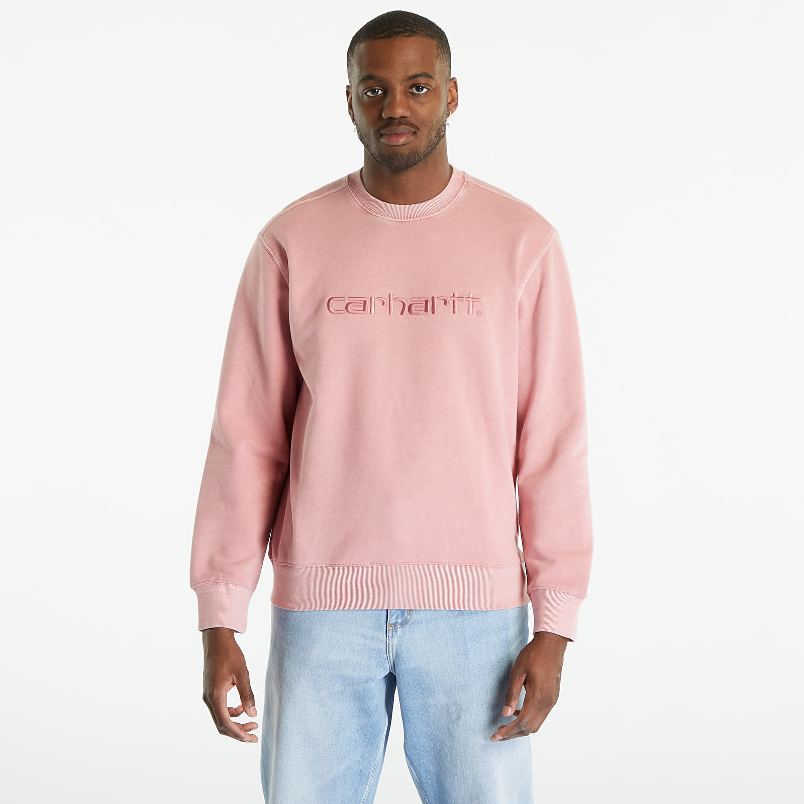 Sweatshirts Carhartt WIP Duster Sweat UNISEX Dahlia Garment Dyed Footshop