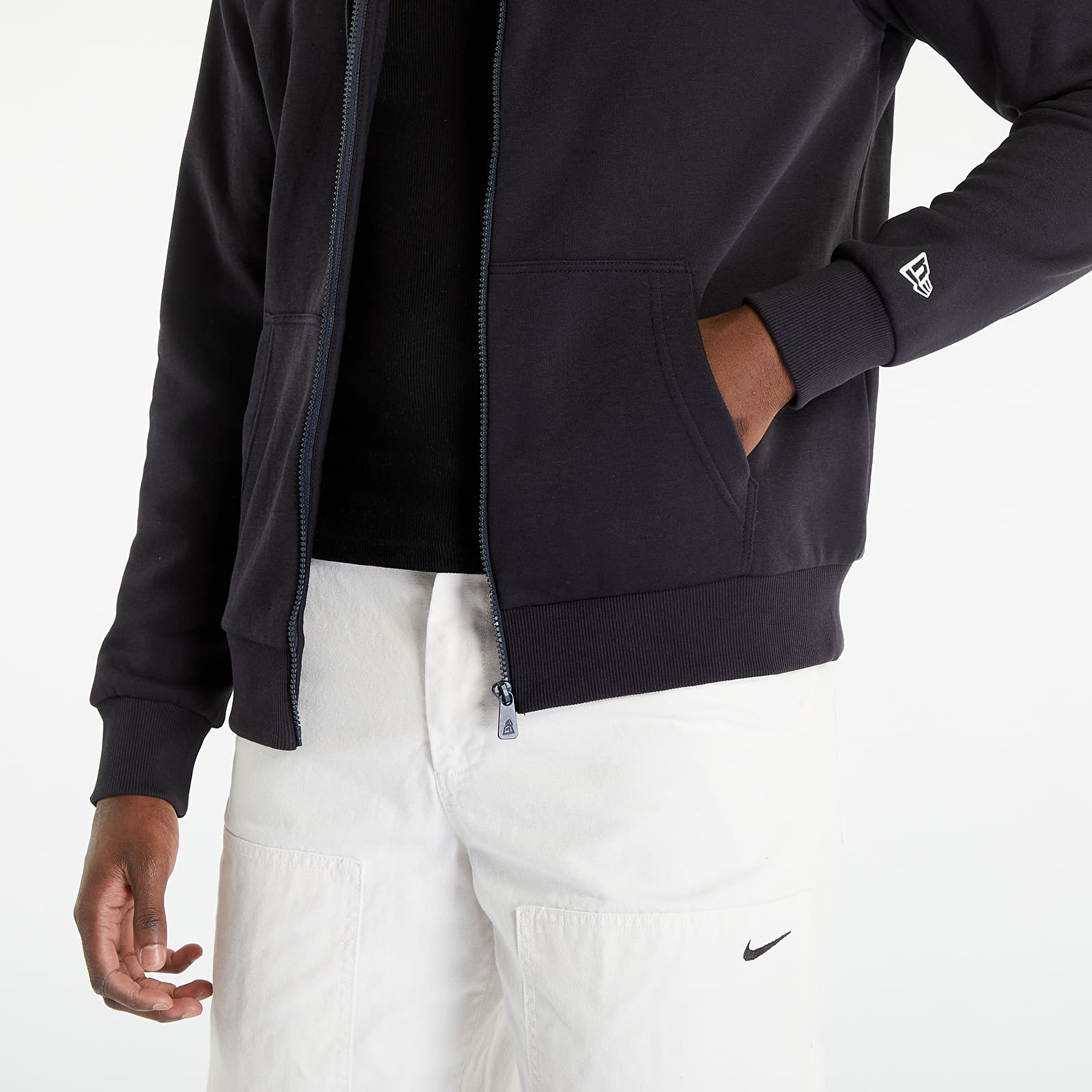 Sweatjacken und Sweatshirts New EraNew York Yankees MLB League Essential Full-Zip Hoodie Navy