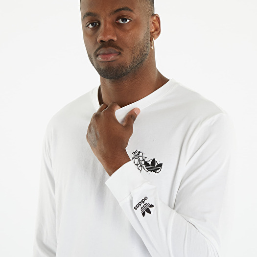 Adidas originals shop white shirt