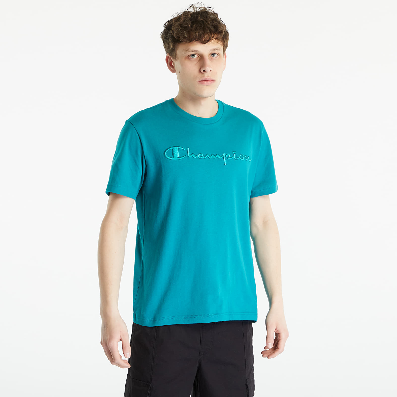 Champion - crewneck t-shirt tyrquoise