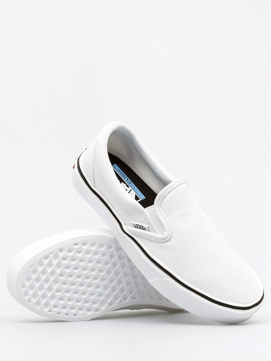 Мъжки кецове и обувки Vans Slip-On Lite + (Canvas) True White