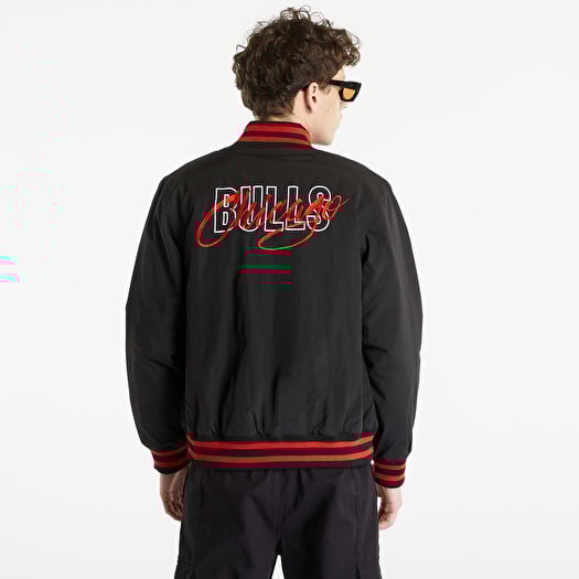 New Era Chicago Bulls NBA Script Bomber Jacket
