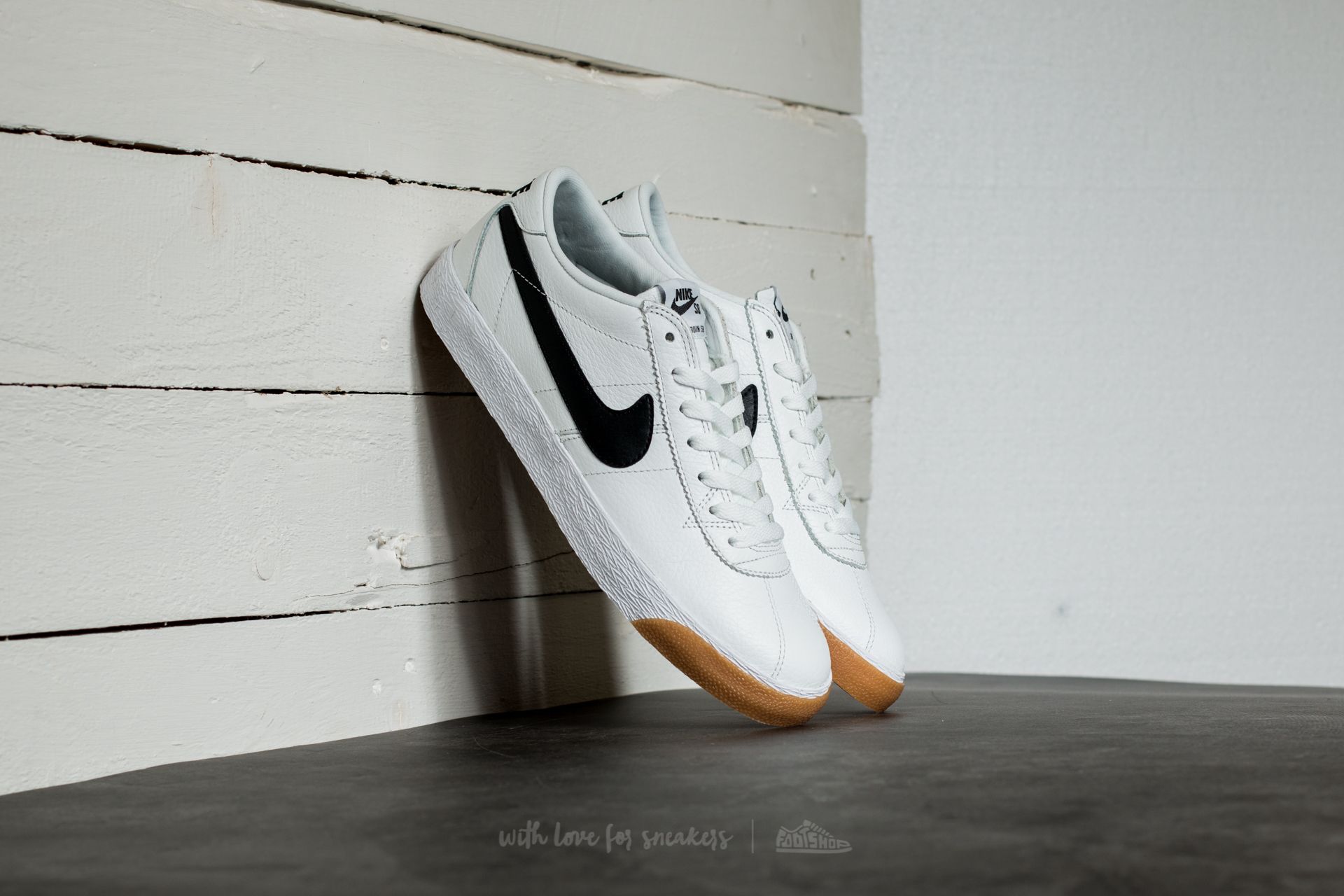 Men's shoes Nike SB Bruin Zoom Premium Se Summit White/ Black-White