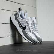 Men s shoes Nike Air Zoom Spiridon White Black Light Ash Footshop
