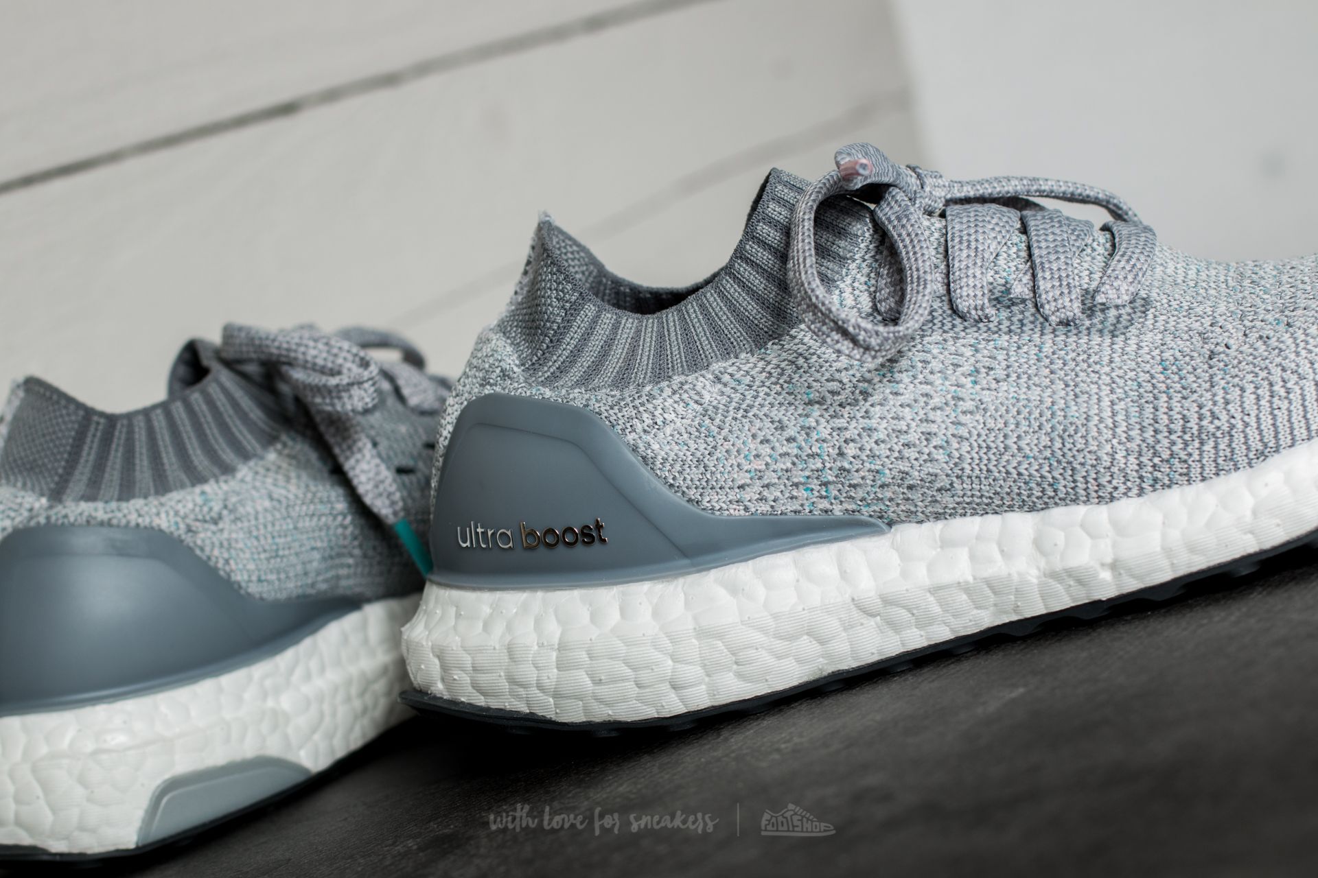 Grey uncaged ultra boost on feet online