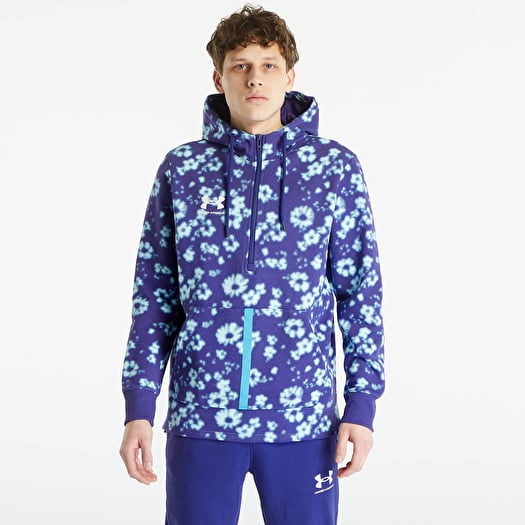 Under armour blue camo hoodie sales
