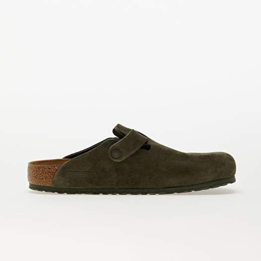 Men's shoes Birkenstock Boston Velvet Leather Thyme | Footshop