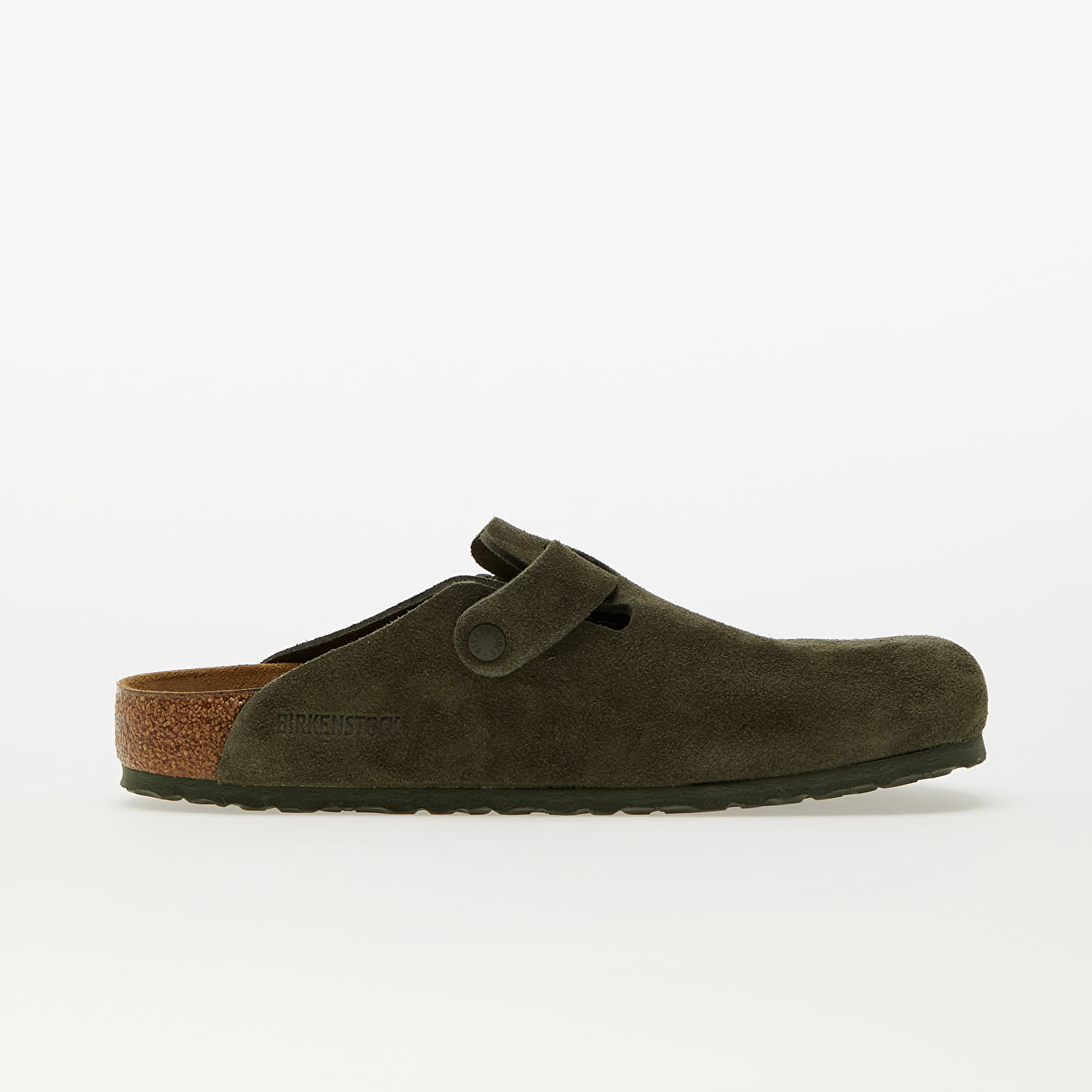 Мъжки кецове и обувки Birkenstock Boston Velvet Leather Thyme