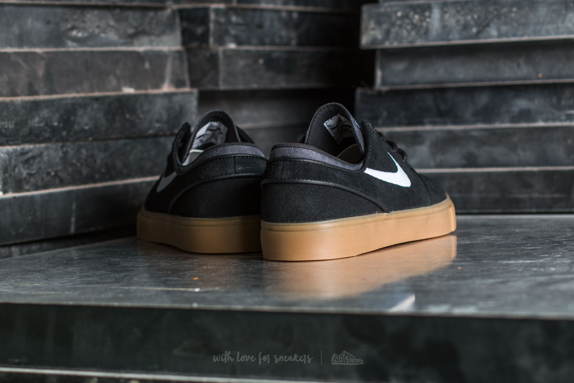 Buty męskie Nike Zoom Stefan Janoski Black/ White-Gum Light Brown