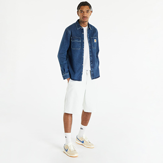 Jackets Carhartt WIP Salinac Shirt Jacket Blue Stone Washed