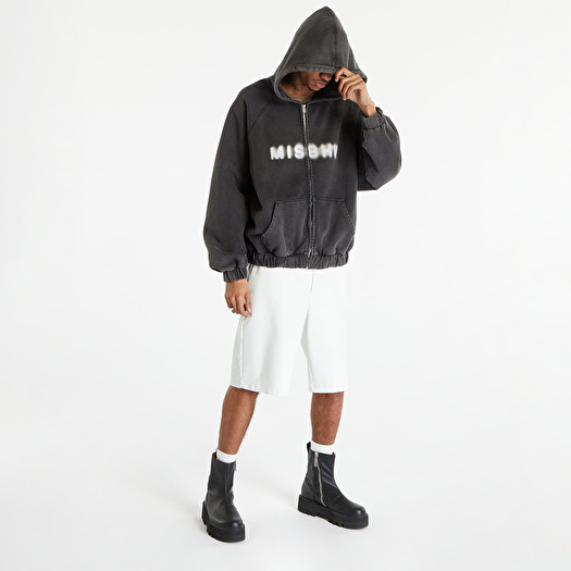 MISBHV Community Zipped Hoodie Washed Black | Footshop