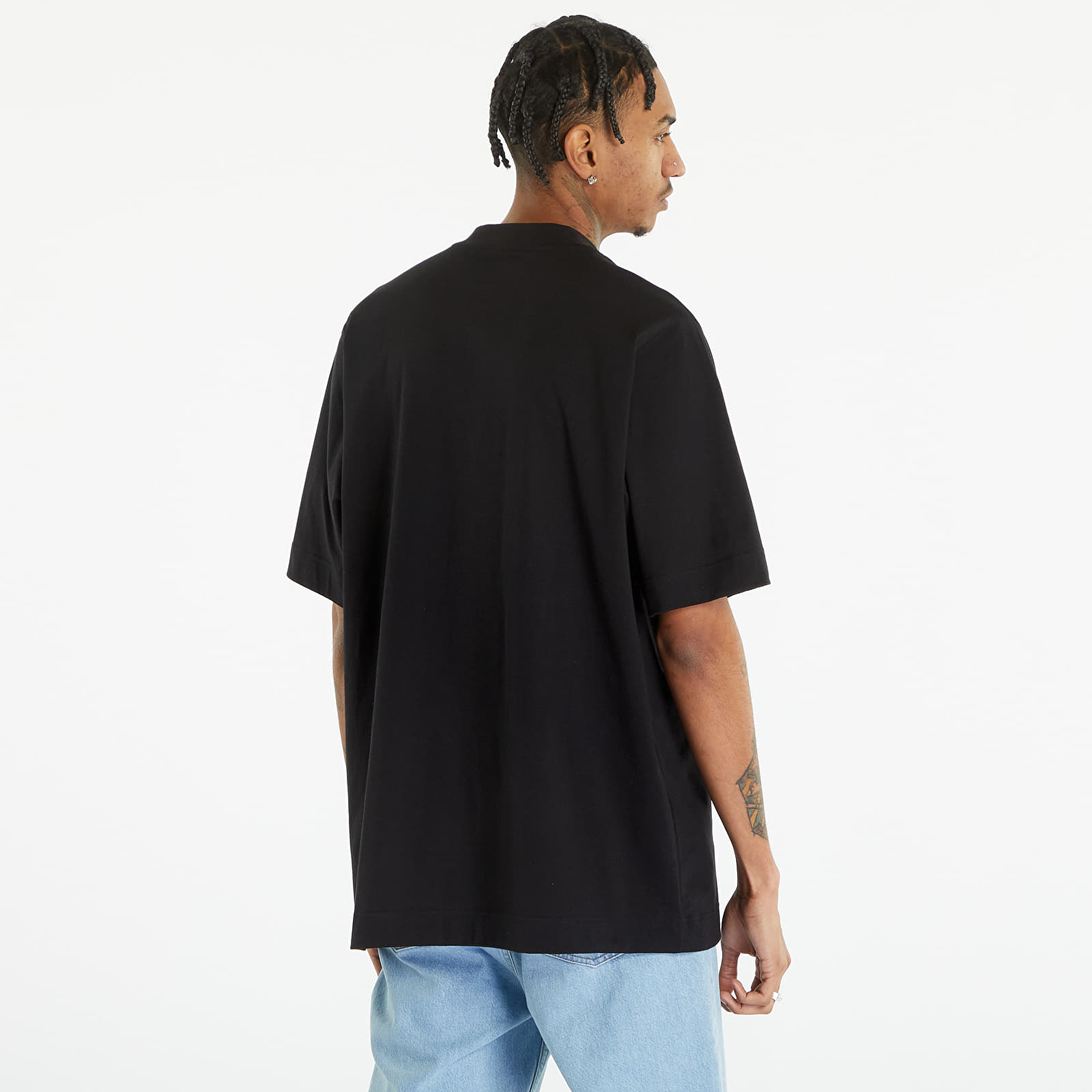 T-shirts Y-3 Half-Zip Short Sleeve Tee Black | Footshop