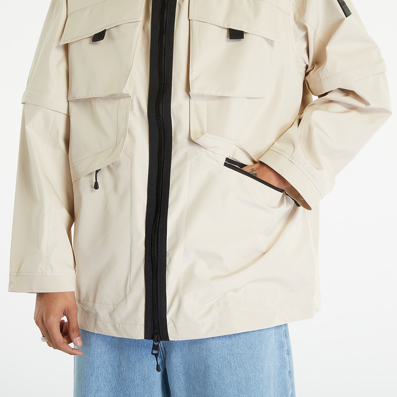 Parki Calvin Klein Jeans Multifunctional Parka Beige