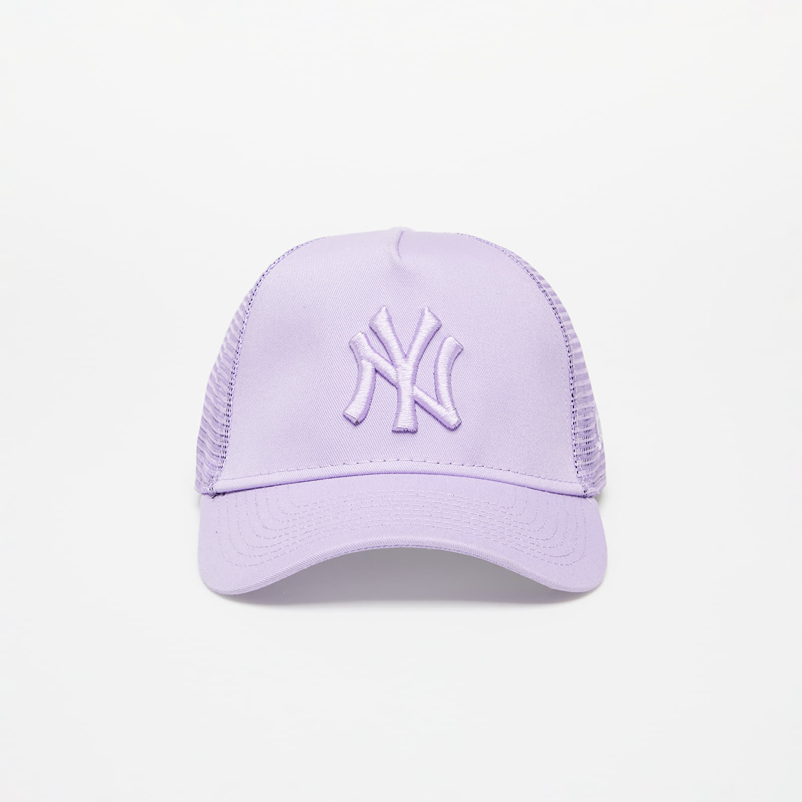 Cappelli New Era New York Yankees Tonal Mesh A-Frame Trucker Cap Purple