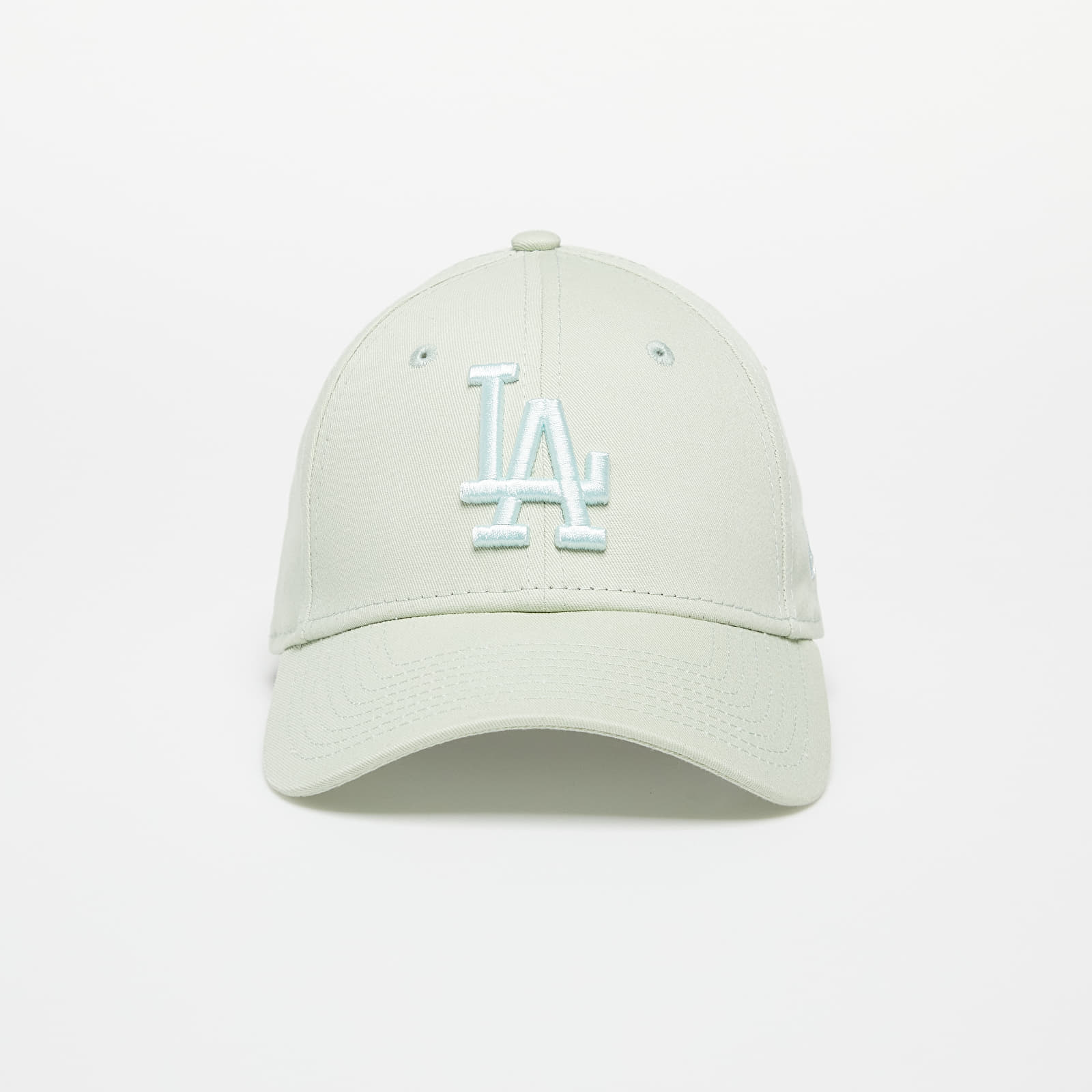 Caps New Era Los Angeles Dodgers Womens League Essential 9FORTY Adjustable Cap Pastel Green