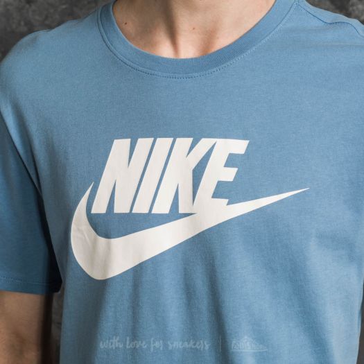 T shirts Nike Sportswear Icon Futura Tee Light Blue Footshop
