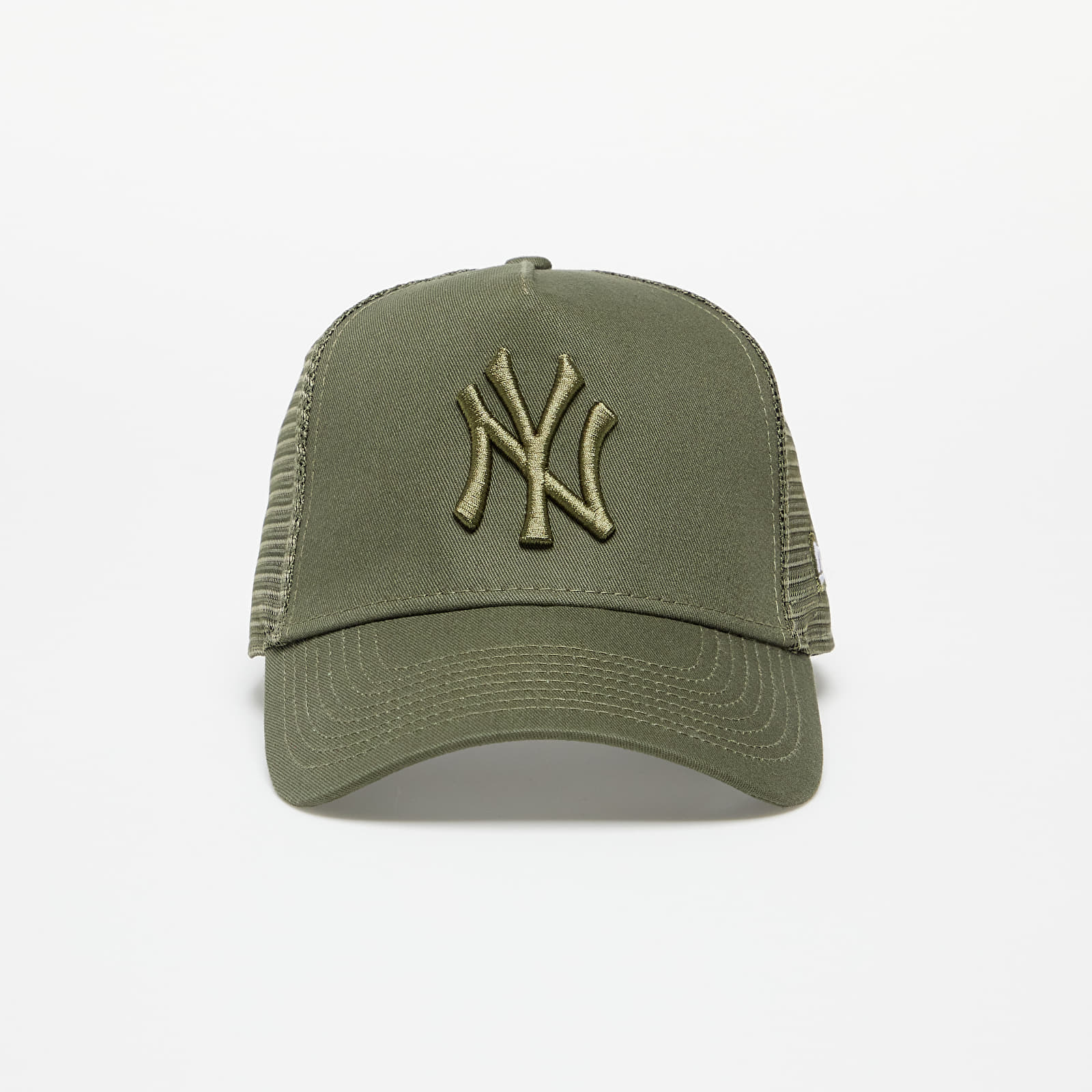 Caps New Era New York Yankees Tonal Mesh A-Frame Trucker Cap Green
