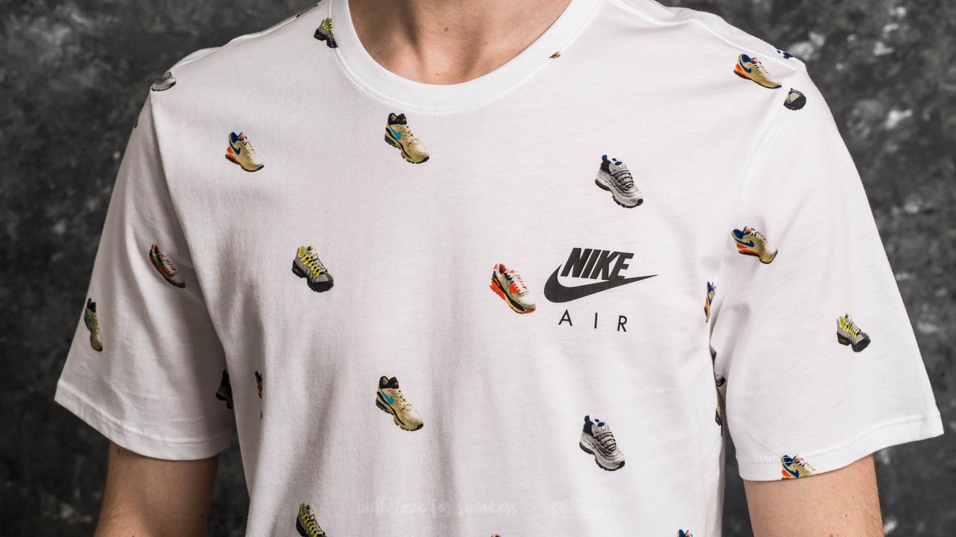Marškinėliai ir marškinėliai Nike Sportswear Air Max Tee White