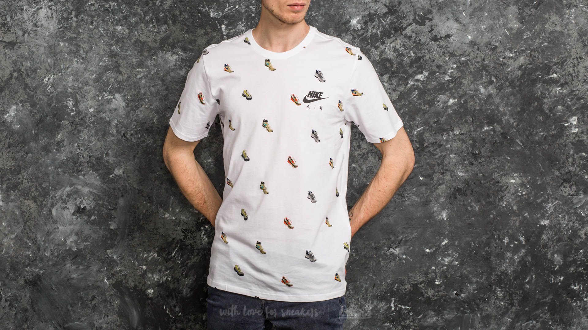 Marškinėliai ir marškinėliai Nike Sportswear Air Max Tee White