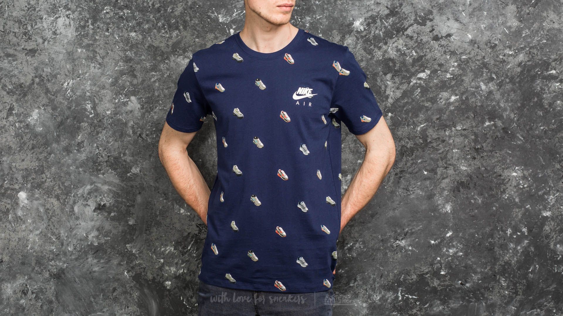 T-Shirts and shirts Nike Sportswear Air Max Tee Navy