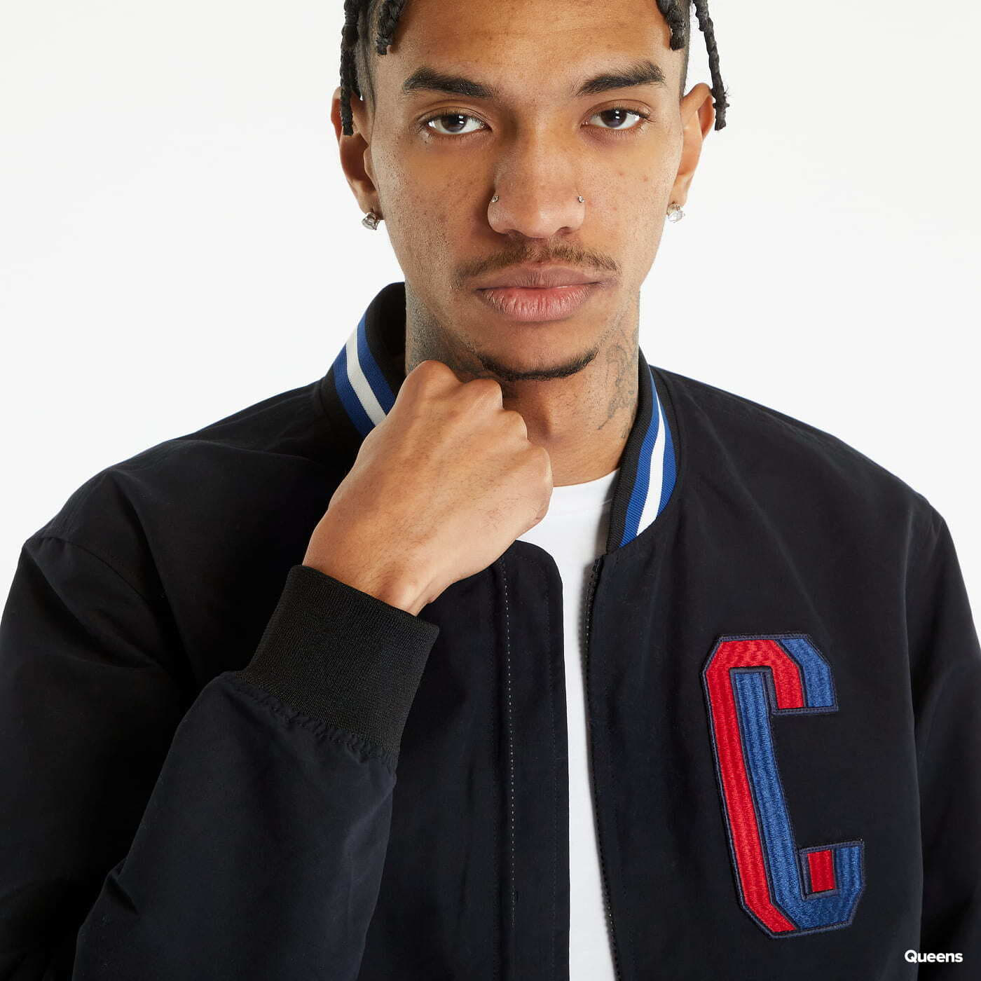 Bundy Champion Bomber Jacket Black