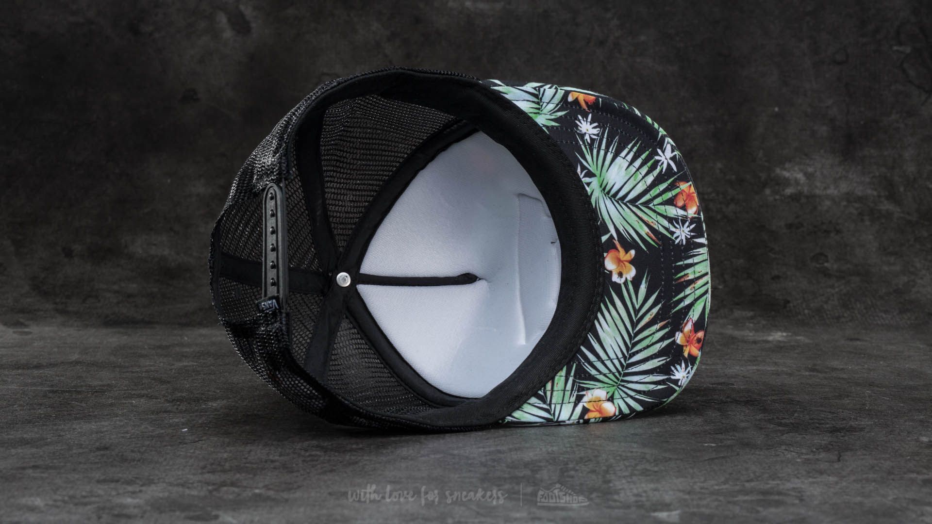 Caps Vans Classic Patch Trucker Black Decay Palm