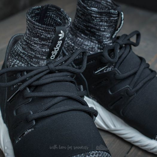Men s shoes adidas Tubular Doom Primeknit Core Black Granite Vintage White Footshop