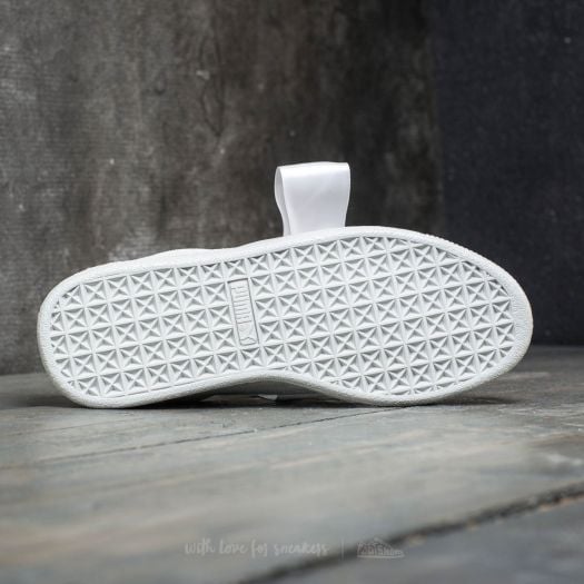 Puma suede new arrivals heart mujer plata