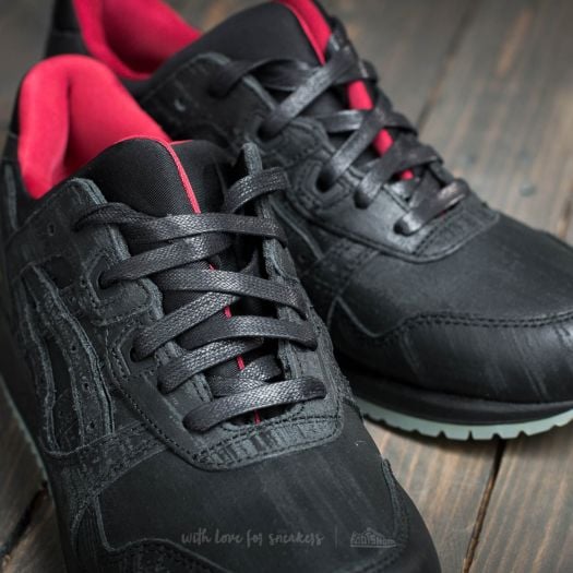 Men s shoes Asics Gel Lyte III Black Black Footshop