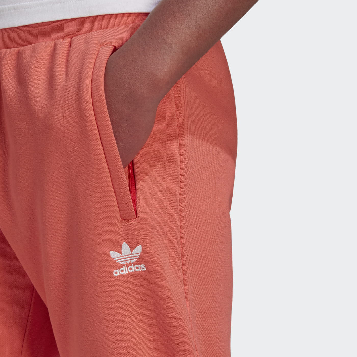 Φόρμες adidas Originals Adicolor Essentials Trefoil Pants Pink