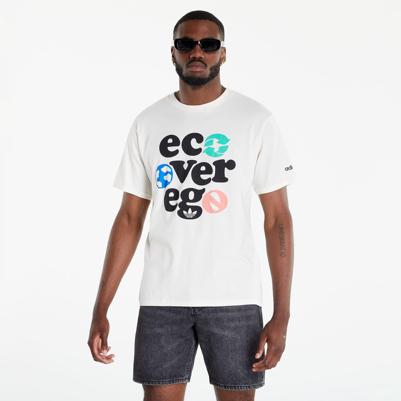 adidas Originals Eco Over Ego T-Shirt Creamy