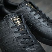 Adidas originals 350 trainers core black/core black/mesa outlet