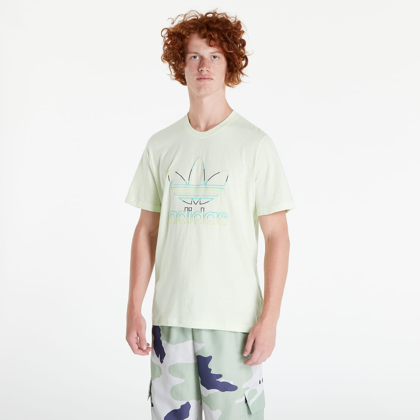 Pólók adidas Originals Trefoil T-Shirt Green